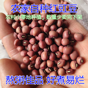 红豇豆5斤 农家自种少许红豇豆 地道农家熬粥豆子非红小豆易出沙