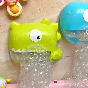 儿童宝宝音乐沐浴伴侣欢乐起泡机卡通浴室洗澡戏水自动吐泡泡玩具