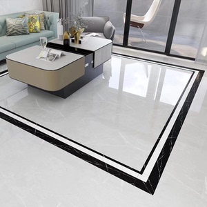 客厅微晶石150x800波导线走廊过道客厅踢脚线地砖波打线条砖瓷砖