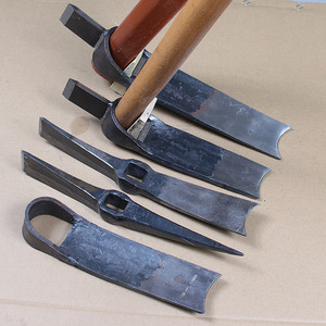 老铁匠弹簧钢锻打挖笋神器 条锄朱锄 挖冬笋竹笋锄头 上山挖草药