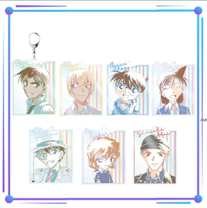 名侦探柯南周边灰原哀赤井秀一安室透新兰基德服部平次钥匙扣挂件