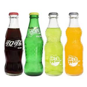 可口可乐玻璃瓶网红可乐雪碧芬达汽水饮料200ml*4瓶装儿时的味道
