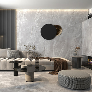 萨米特瓷砖客厅新款岩板背景墙砖装饰800x2600简约护墙板材260809