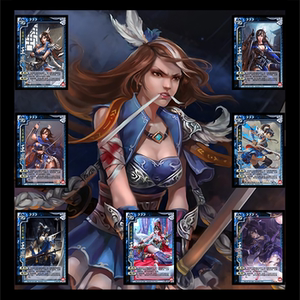 三国皮肤 自印卡 实体卡 王异 全幅卡