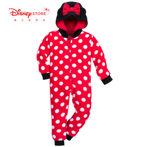 【年货价】迪士尼商店 经典米妮史迪奇儿童连体睡衣儿童棉柔保暖