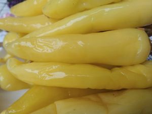 广西玉林土特产 酸辣椒  泡椒 白椒 调味料 酸料 味碟 500g/瓶