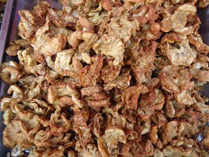 鸡西干炸水油250克 香酥脆猪油沙肝 东北特色零食鸡西饭桌的美食