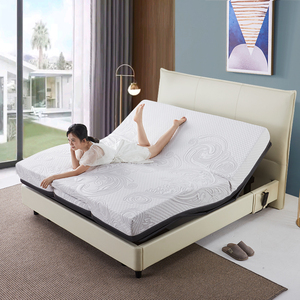 遥控电动床全自动多功能老人孕妇轻奢1.8米双人皮床可升降智能床