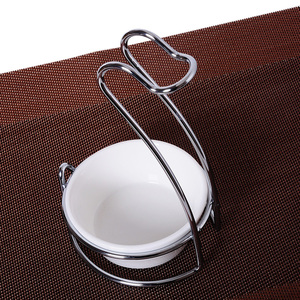 加点乐 创意不锈钢汤勺架 汤壳架火锅勺架 汤勺漏勺打边炉餐具笼
