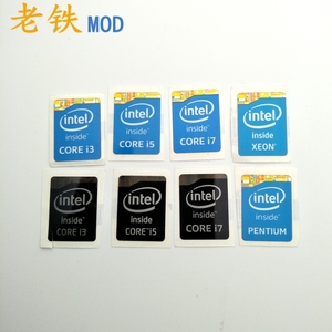 四代原装笔记本酷睿2 3 4代core i7 至尊版 电脑标志logo标签贴纸