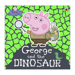 Peppa Pig: George and the Dinosaur小猪佩奇平装大开本绘本-乔治和恐龙