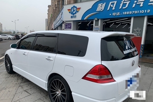 04-08小包围老款奥德赛改装尾翼rb1日规定风翼国产版扰流板