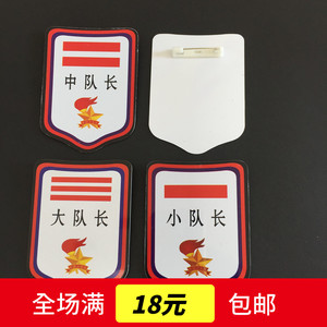 少先队队徽大队长袖章中队长标志小队长臂章盾形徽章