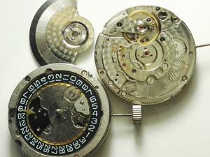 手表机芯t25国产天津海鸥st25机芯二针半9点位置小秒针t2555