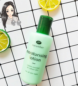 泰国boots小黄瓜补水保湿乳液控油白清爽男女收缩毛孔泰国版本