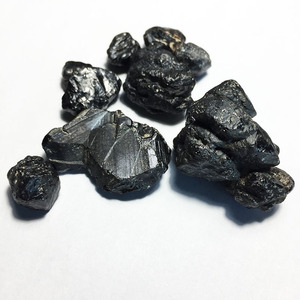 70g天然磁铁矿晶体原石magnetite 阿富汗磁铁矿矿标 黑色矿石原矿
