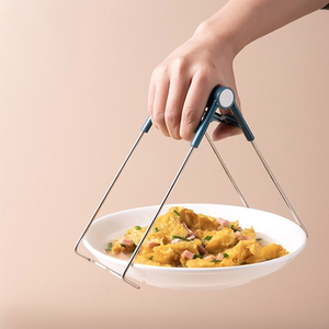取碗夹防烫夹子厨房工具碗夹盘子夹蒸菜夹取器防滑防烫手夹盘提71