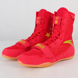 anta/安踏拳击鞋比赛鞋男女防滑耐磨专业运动训练拳击鞋子