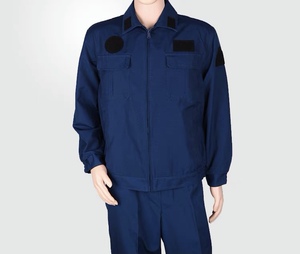 新款夏地勤服夏季14机务工作服蓝色防油防静电透气作训服工装套装