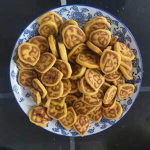 临夏特产回族油炸食品花果果油炸小麻花临夏回民油炸花果2斤包邮