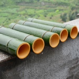 老竹楠竹毛竹大竹子竹节小竹竿老竹料花盆竹筒蒸筒竹材料定做包邮