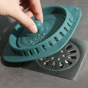 防臭地漏盖卫生间下圆形硅胶封口盖片子水道浴室防虫防臭反味神器