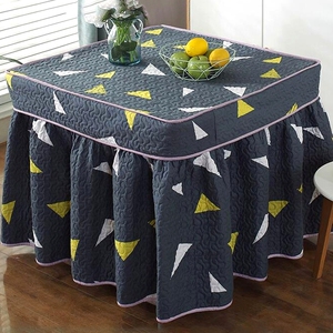 烤火桌子罩套电炉罩电烤炉电暖炉套罩烤火被桌布罩子正方形烤火罩