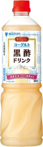 3瓶日本代购mizkan味滋康健康糙米果醋糙米黑醋饮料酸奶味1000ml