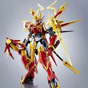 万代王者荣耀模型手办robot魂可动 孙悟空 零号赤焰 机甲成品