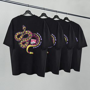 古着响尾蛇remix短袖marlboro万宝路a$ap rocky同款ins潮牌t恤男