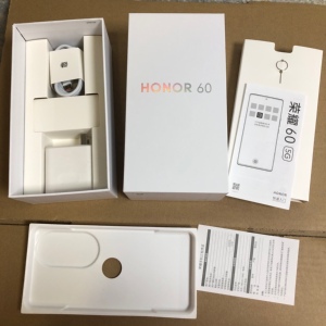 适用华为荣耀60手机包装盒子原装配件正品充电器头数据线展示盒膜