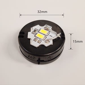 LED灯珠5Vusb接口灯创意小制作3V灯泡DIY模型3.7V电池4.5VLED灯
