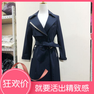 00小妮子女装28淘宝安蔻慧y22af1019风衣外套2022秋季新款韩版修身