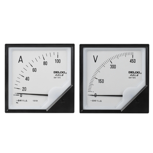002人付款天猫德力西42l6电流表150a 200a 300a400a 600a指针式 电压