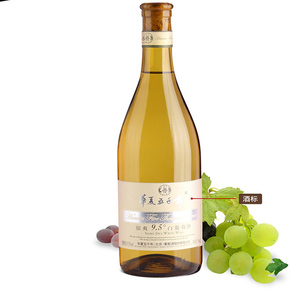【名品世家】华夏五千年红酒 银爽 白葡萄酒 单支