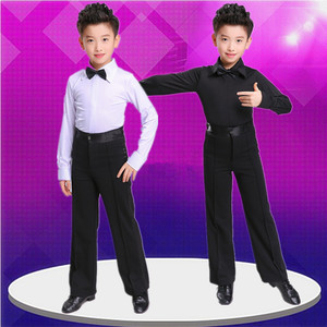 新款少儿男童拉丁舞蹈服儿童演出服摩登拉丁舞考级比赛规定标准服