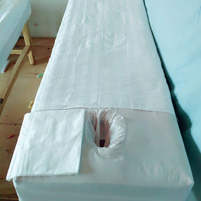 纯棉按摩巾按摩布手布盲人按摩推拿美容减肥养生馆艾灸馆10个包邮