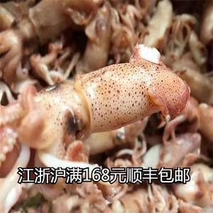 盐阜特产腌制小乌贼 乌子 乌籽 乌仔 小墨鱼黄海海鲜干货500g乌贼