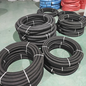 高压帘线橡胶管矿用空压机凿岩机风镐蒸汽油管水管黑夹布缠绕胶管