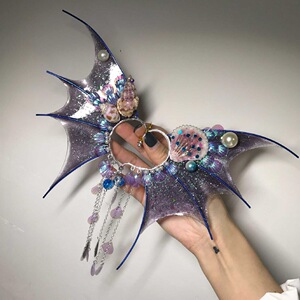 鲛人耳美人鱼耳cos汉服头饰配饰山海经人鱼精灵耳潜水神仙道具耳