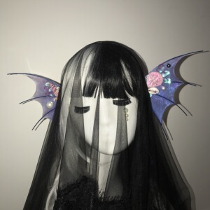 鲛人耳美人鱼耳cos汉服头饰配饰山海经鱼鳞lolita精灵耳潜水神仙