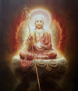 地藏王菩萨显圣真影图片