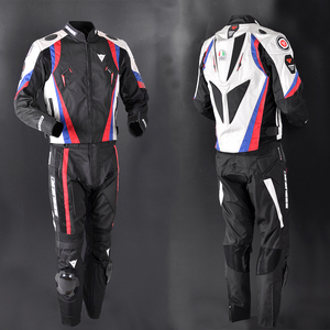 摩托机车赛车服驼峰分体防护赛车服牛津防摔服da06套装春夏款