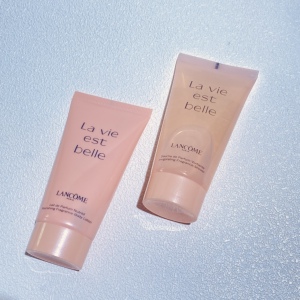 【佳佳海淘】现货包邮～兰蔻美丽人生沐浴露50ml 身体乳50ml