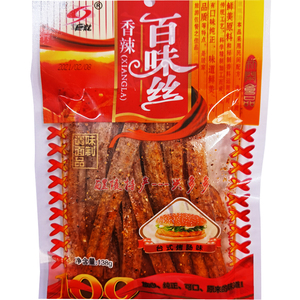 湖南巨龙香辣百味丝辣条零食麻辣儿时怀旧麻辣面筋138克/袋小吃