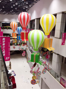 户外 升空气球广告PVC飘空 热气球 卡通形象 暖男大白等 高级定制