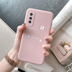 适用于vivoy51s硅胶女款手机壳y5s超薄磨砂裸机手感vivo y7s网红抖音