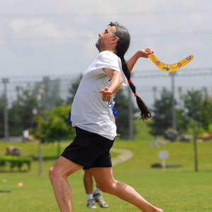 澳洲回力标 纯手工特色手工创意工艺品 回旋镖小号黄色 促销