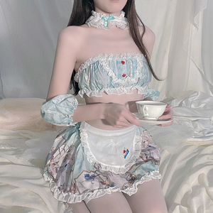 情趣内衣洛丽塔可爱公主风女仆装粉蓝情趣兔女郎制服诱惑激情套装