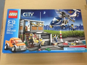 【全国包邮】全新正品乐高lego 60009直升机追捕玩具积木城市系列